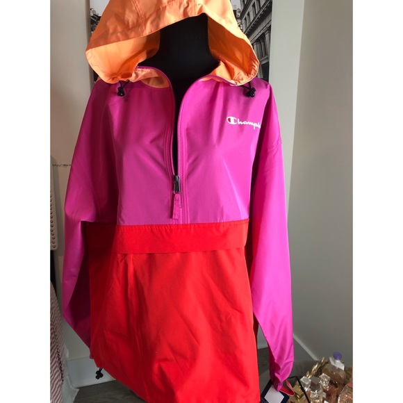 Champion Jackets & Blazers - NWT Packable Colorblocked Jacket